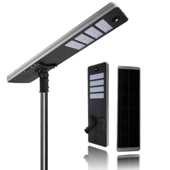 5 anos de garantia IP67 impermeável exterior de alumínio LED 30W 40W 50W 60W 70W 80W 90W 100W 120W integrado tudo em uma luz de rua solar